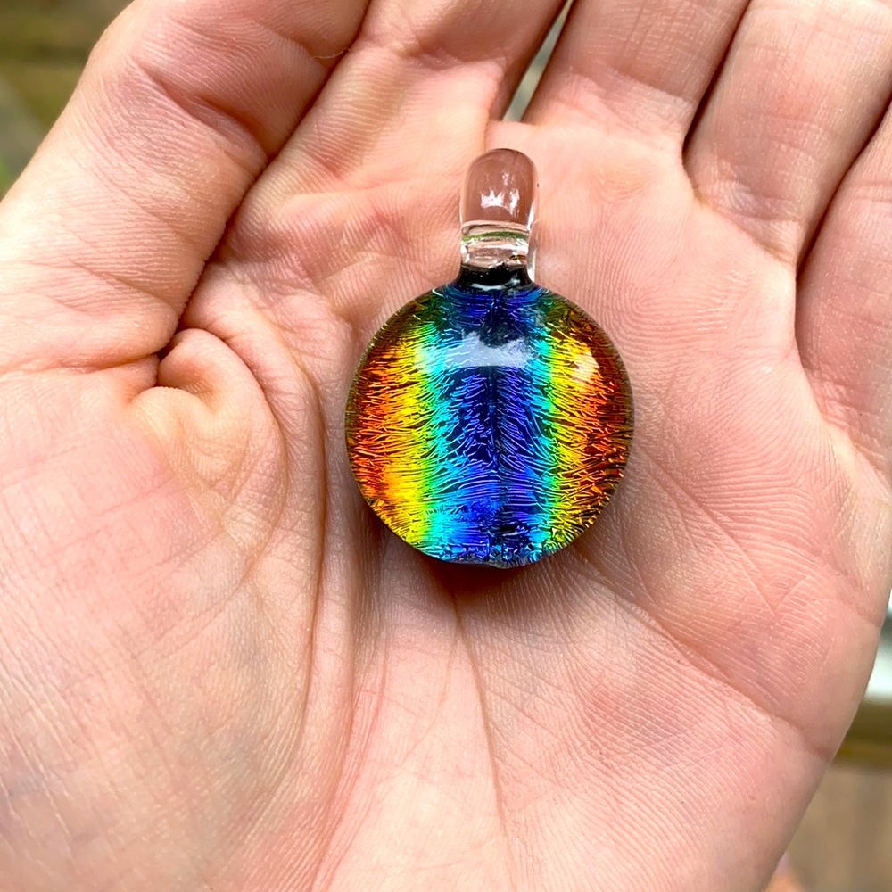 Glass pendant